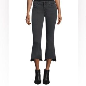 DL1961 Lara cropped flare dusk denim jeans size 28